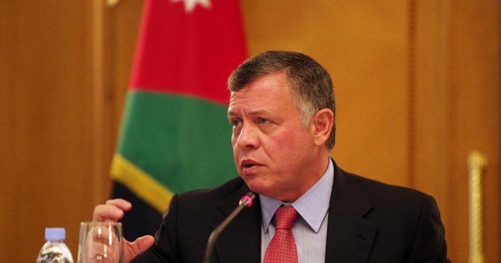 العاهل الأردني يجدد التأكيد على موقف بلاده الثابت تجاه فلسطين