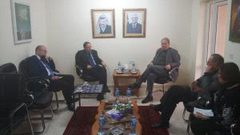 فتوح يطلع السفير الروسي على آخر التطورات الفلسطينية