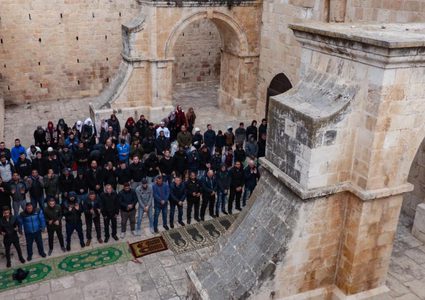 الحسيني: سيتم ترميم مصلى باب الرحمة رغم أنف الاحتلال