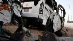 مصرع وإصابة العشرات في حادث طرق بمصر