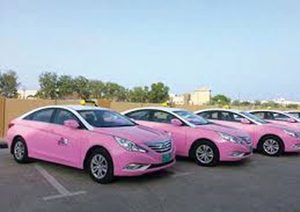 تاكسي للنساء فقط في الشيشان