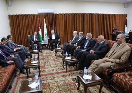 الوفد الأمني المصري يصل قطاع غزة