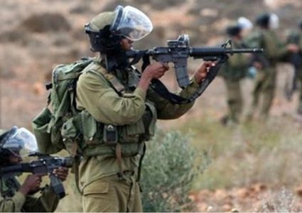 جنين: الاحتلال يحتجز مواطنا ويجرف أراضي في برطعة