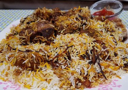 طريقة عمل رز بخاري مدخن
