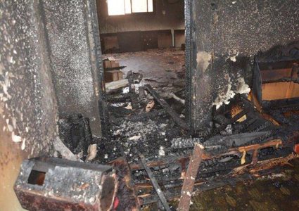 مصرع طفلين جراء حريق منزل في الخليل