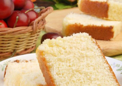 كيكة الشاي الهشة