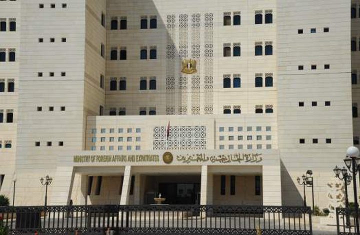 الخارجية السورية: تقرير بعثة منظمة حظر الأسلحة الكيميائية مُحرف