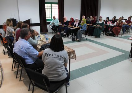 ورشة عمل تعريفية بالمؤسسة الفلسطينية للإقراض الزراعي في قلقيلية