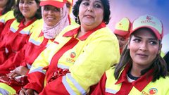 مسابقة في المغرب لاختيار ملكة جمال عاملات النظافة