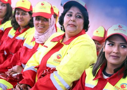 مسابقة في المغرب لاختيار ملكة جمال عاملات النظافة