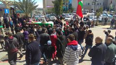 رام الله :تشييع جثمان الشهيدة سماح مبارك