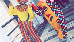 فرقة المهرجين "فرفوش وكنفوش" طاقة وسعادة تقدم للأطفال