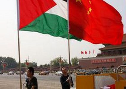 شامية يضع السفير الصيني بصورة آخر التطورات وانتهاكات الاحتلال