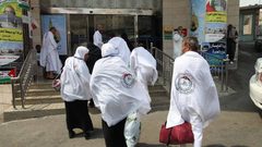 الفوج الثاني من معتمري غزة يغادر إلى السعودية