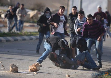 اصابة شاب برصاص الاحتلال في قرية النبي صالح