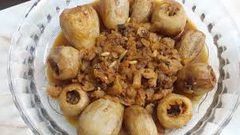 طريقة عمل اللفت المحشي