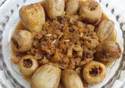 طريقة عمل اللفت المحشي