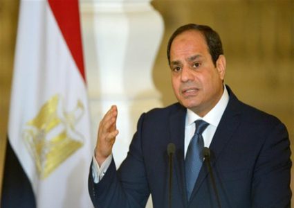 السيسي يؤكد الالتزام بالمبادرة العربية كأساس لحل الصراع