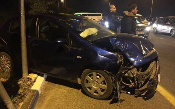 حادث سير مروع على طريق نابلس رام الله ومصرع مواطنة