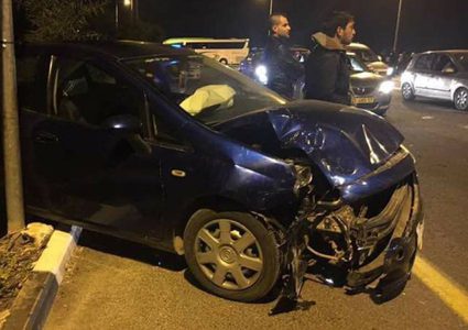حادث سير مروع على طريق نابلس رام الله ومصرع مواطنة