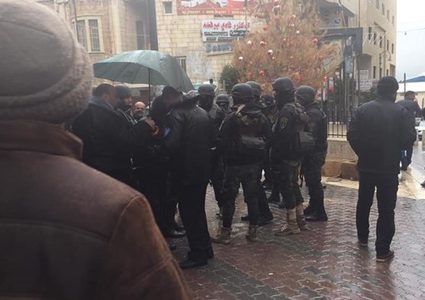 الشرطة تدفع بتعزيزات لبيت لحم