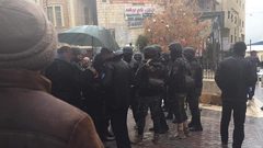 الشرطة تدفع بتعزيزات لبيت لحم