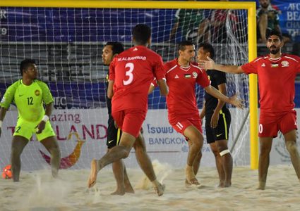 منتخب فلسطين يتأهل إلى نصف النهائي في بطولة آسيا