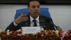 إصابة نائب مدير الهيئة المستقلة خلال قمع حماس مظاهرة بدير البلح