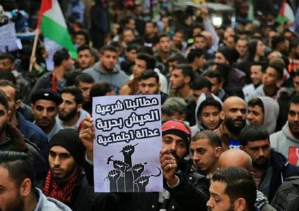 "العمل النقابي" تدين قمع أجهزة حماس للمتظاهرين في غزة