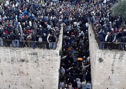منذ بدء أحداث باب الرحمة...الاحتلال اعتقل 315 مقدسياً