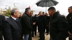 الحمدلله يعزي بوفاة نائب قائد منطقة بيت لحم العميد جمال عودة