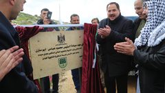 صيدم يضع حجر الأساس لمدرسة "الناقورة" في نابلس