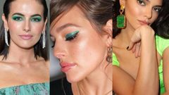 الأخضر ظلال عيون موضة 2019