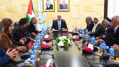 الحمد الله يستقبل عددا من الوفود