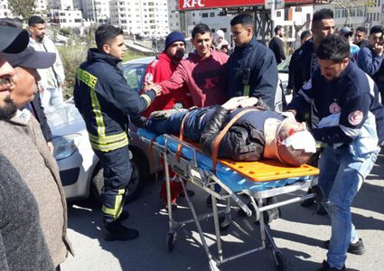 4 إصابات بحادث سير في البيرة