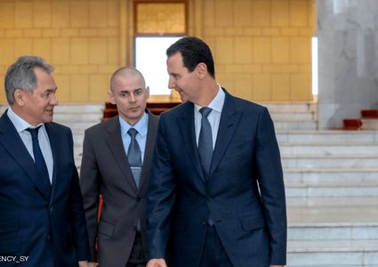 مباحثات روسية بين الأسد وشويغو حول إدلب وشرق الفرات