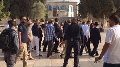 مستوطنون يقتحمون الأقصى بحراسة مشددة