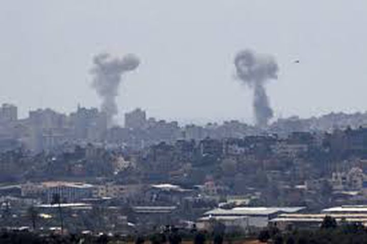 قوات الاحتلال تشن غارات جوية على قطاع غزة