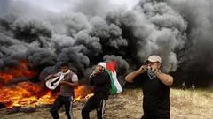 الاحتلال: ثلاثة شبان من القطاع اجتازوا السياج ورفعوا علم فلسطين
