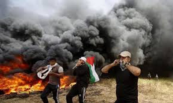 الاحتلال: ثلاثة شبان من القطاع اجتازوا السياج ورفعوا علم فلسطين
