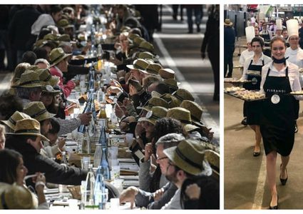 فرنسا تدخل موسوعة "غينيس" بأكبر مائدة طعام في العالم