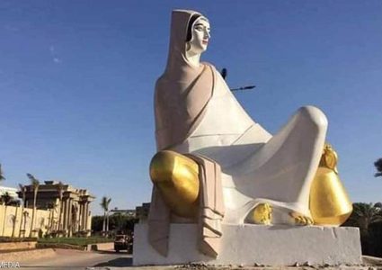 الفلاحة المصرية.. تمثال "مشوّه" يثير استياء المصريين (صور)
