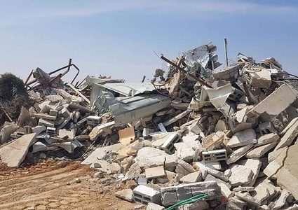 الإضراب يعمُّ رهط