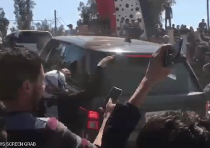 منع موكب الرئيس العراقي من المرور ودهس اثنين من أهالي الضحايا