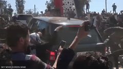 منع موكب الرئيس العراقي من المرور ودهس اثنين من أهالي الضحايا