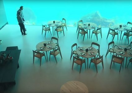 النرويج تفتتح أكبر مطعم مغمور تحت الماء في أوروبا