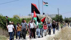 مسيرة نعلين تحيي ذكرى معركة الكرامة وتندد بمجازر الاحتلال