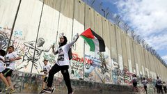 انطلاق ماراثون فلسطين الدولي السابع في بيت لحم