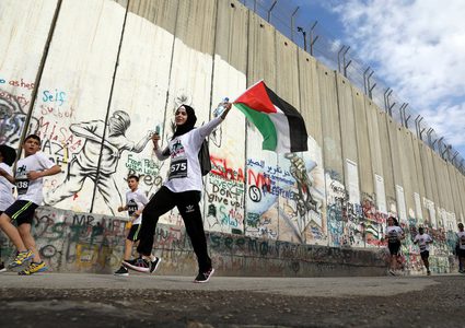 انطلاق ماراثون فلسطين الدولي السابع في بيت لحم