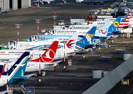 طائرات الطراز المنكوب في إثيوبيا تملأ حظائر بوينغ